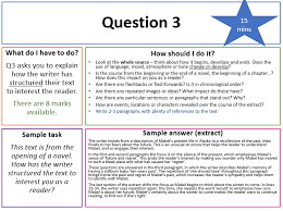 Reading answer all questions in this. Ks4 English Language Revision Okehampton College