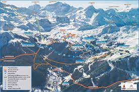 Download the latest la plagne piste map. La Plagne Cross Country Skiing Piste Map Alpski Com