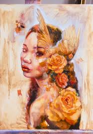 Abstract Oil Experiment