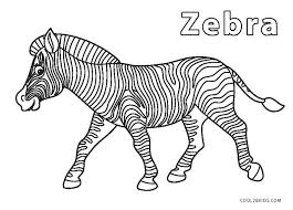 Large collection of free printable zebra coloring pages. Free Printable Zebra Coloring Pages For Kids