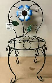 5.0 out of 5 stars 29. Rite Aid Decorative Chair Plant Stand Metal Black Ebay