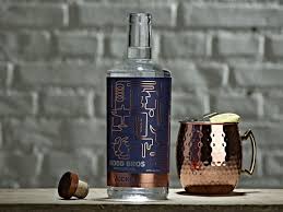 Wood Brothers Vodka Comes With Beautiful Rose Gold Details Alcohol Packaging Design Vodka Packaging Packaging Design
