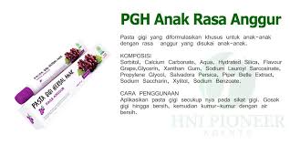 Pasta Gigi Herbal Anak Anggur Hni