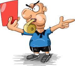 Rött kort används av domaren i många sporter för att på ett enkelt sätt visa för spelare och publik att en spelare har brutit mot reglerna på ett sätt som medför en bestraffning. Domaren Fotboll Rott Kort Gratis Vektorgrafik Pa Pixabay