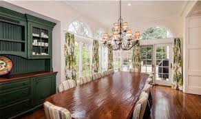 A richly decorated reception space opening to the parlor, library, office and a dramatic modern contrast to our victorian mansion, the kitchen soars to almost 30 feet with 20 foot. 5 Houses With Dining Rooms That Will Make Your Next Big Dinner Much Easier