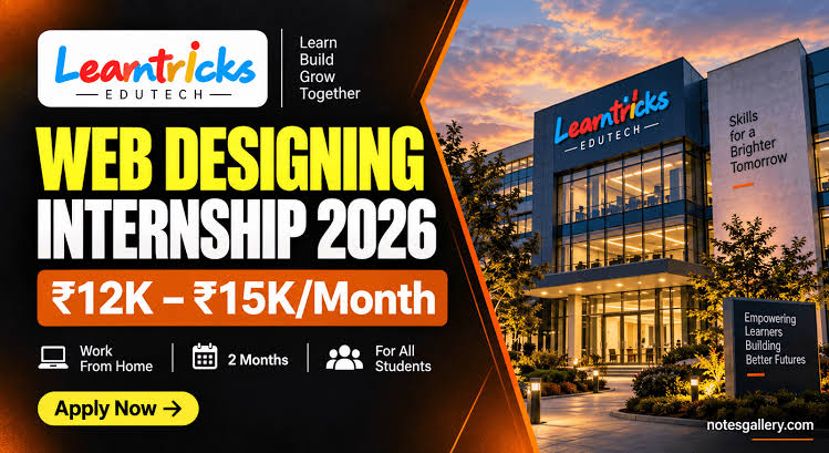 Learntricks Edutech Internship Program Overview, AI generated