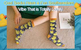 The prince who was just himself Amazon Com Chalier Novelty Funny Patterned Dress Crew Cool Crazy Socks For Men Women Yellow Ducks One Size Clothing