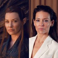 Evangeline Lilly (Tauriel) at the 63rd Golden Globes at the Beverly Hilton  in Beverly Hills, California