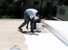 Unfortunately, a lot of prep work has to be performed tape tarps or plastic sheathing to the sides of the camper to protect them from cleaning solution and rubber roof sealant. Epdm Coatings A New Roof For A Fraction Of The Cost