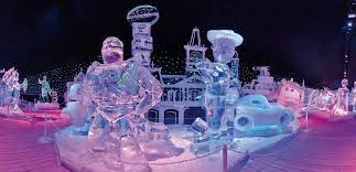 30 artistes de 12 nationalités différentes travailleront durant 5 semaines pour donner forme à une exposition. Mickey Est De Glace Lorraine Magazine