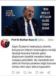 Anayasa profesörü burhan kuzu twitter'dan takipçilerinin ramazan bayramı'nı kutlamak isterken büyük bir gafa imza profesör burhan kuzu'nun bu tweet'i neden attığı tam olarak netlik kazanmadı. Prof Dr Burhan Kuzu On Twitter Boyle Bir Tweetim Bulunmamaktadir Bu Montaji Yapanlar Ve Surekli Olarak Servis Ederek Algi Yapmaya Calisanlar Serefsizdir Https T Co 8dijbllhjs