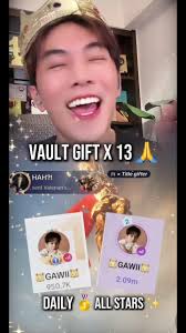 GAWII Daily Rankings and Vault Gifts Appreciation