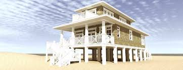 The piers serve as columns for the structure.lifting the pier house plan well above the ground in a beach or coastal region or lowcountry region is wise to prevent possible flood damage. Beach House Plans Find Beach House Floor Plans You Ll Love