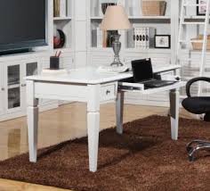 Sauder® cottage road desk, soft white. Boca 60 Inch Writing Desk In Cottage White Finish By Parker House Boc 485