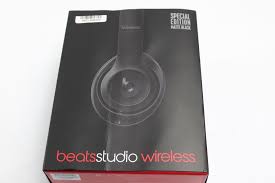 Наушники с оголовьем beats studio wireless. Beats By Dr Dre Studio Wireless Headphones Special Edition Matte Black Property Room
