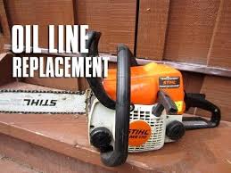 Stihl Chainsaw Ms180 X2f 170 017 X2f 018 Oil Line Replacement Youtube Stihl Chainsaw Stihl Chainsaw