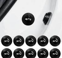 Bloc Caoutchouc Anti-choc Amortisseur Porte Voiture ABSOPRO - Caoutchouc  Noir - 23mm - Lot De 2 - Anti-Choc Amortisseur De Capot A6