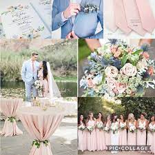 Dusty Blue Blush And Green Wedding Colors Romanticrusticweddingcolors Blue And Blush Wedding Cornflower Blue Wedding Pink Green Wedding