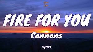 Cannons Fire For You Lyric Video Youtube