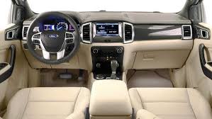 New Ford Everest Smarter And Safer Interior