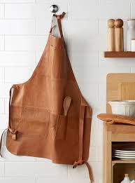 Genuine Leather Apron In 2020 Leather Apron Leather Accessories Leather Decor