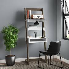 From ladder to rolling to modular desks, there's a style for every home office. Allmodern Gabi Leaning Ladder Desk