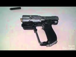 New Halo Nerf Pistol Custom Boomco Youtube