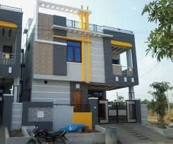 Independent Houses In India Google Search House Paint Exterior Exterior Wall Design House Elevation