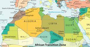 Southwest Asia And North Africa Political Map North Africa And The African Transition Zone