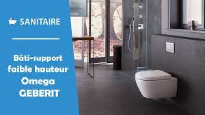 Pour un usage courant : Bati Support Faible Hauteur Geberit Omega Youtube
