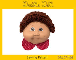Cabbage Patch Kid Doll Clothes Removable Collar Sewing Pattern PDF, Collar,  Retro Doll Clothes Sewing Pattern, DIY Doll Clothes Pattern,