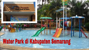 The Fountain Waterpark Resto Kolam Renang Di Kabupaten Semarang Youtube