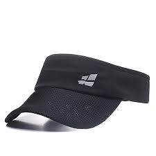 Sun Visor For Men Women Premium Sports Tennis Golf Running Hat Athletic Mesh Adjustable Cap Black Running Hats Adjustable Cap Visor
