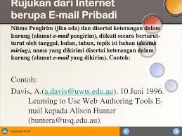 We did not find results for: Cara Merujuk Dan Menulis Daftar Rujukan Daftar Pustaka Ppt Download