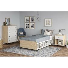 The bedroom set sells for $2,650. Karan Twin Platform Bed With Shelves Bedroom Set Twin Platform Bed Kids Bedroom Sets