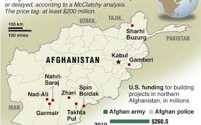 Data visualization on kabul map. Flawed Projects Prove Costly For Afghanistan U S Taxpayers Grand Forks Herald