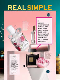 Little Black Dress Fragrance In Real Simple Magazine Avon Fragrance Avon Avon Perfume
