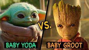 Take this quiz to find out if you're more of a baby groot or baby yoda. Baby Yoda Vs Baby Groot Youtube