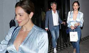 Katharine Mcphee Enjoys A Dinner Date With Husband David Foster Daily Mail Online