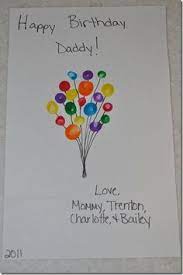 Cute happy birthday greeting card easy homemade birthday cards that kids can make. Homemade Birthday Cards For Dad From Toddler Google Search Dad Birthday Card Homemade Birthday Cards Birthday Cards For Mom