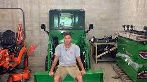 Access to under the hood: How To Open Your John Deere Or Kubota Tractor Hood Differences In Engine Compartment Access Youtube