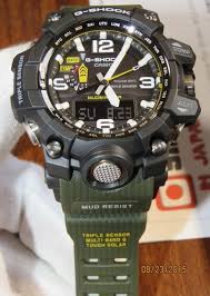 This new model combines features of the mudman and rangeman with an analog/digital hybrid display. G Shock Mudmaster Gwg 1000 1a3jf