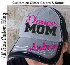 Dance Mom Hat Name On Bill Mom Hats Dance Moms Hats