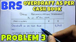 A bank statement is issued by the bank at the end of each month and will contain details of the money paid out and into the firm's account. 4 Bank Reconciliation Statement Problem 3 By Saheb Academy Class 11 Youtube
