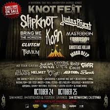 Slipknot, killswitch engage, fever 333, code orange. Knotfest Announces Lineup Slipknot Judas Priest Suicidal Tendencies Corrosion Of Conformity Helmet And More Dying Scene