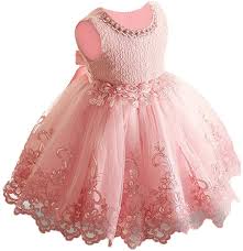 Birthday Clothes For Girls 12 Lzh Baby Girl Dress Formal Christening Baptism Gowns Pageant Dress Toddler 981 M Pink 80 9 1 Baby Girl Birthday Dress Princess Dress Kids Birthday Girl Dress