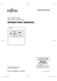 Interest free finance for ducted. Fujitsu R410a User S Manual Manualzz