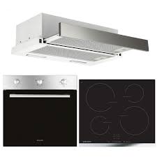 If you have cabinets or other installations over your range hood stove, then you want a unit that won't require too much remodeling. Glem 60cm Electric Oven Induction Cooktop 60cm Slideout Rangehood Pack Aolglempk3