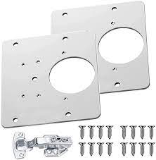 Kitchen cabinets can last for generations with a little care and maintenance from time to time. Buy Hinge Repair Plate Cabinet Hinge Repair Brackets Kitchen Cupboard Door Hinge Repair Plate Kit With Hole Stainless Flat Fixing Brace Brackets With Screws Door Hinge 2pcs Online In Kazakhstan B094ymrzpy