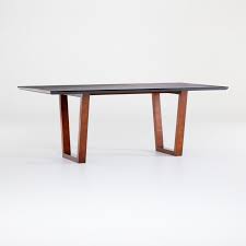 Rectangular, round and oval dining tables for large groups of 8 complete your modern dining room or kitchen. Giada 79 Black Porcelain Table Reviews Crate And Barrel